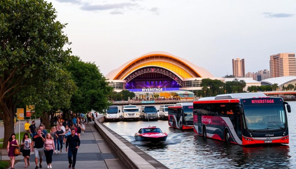 Brisbane Riverstage Transport Options