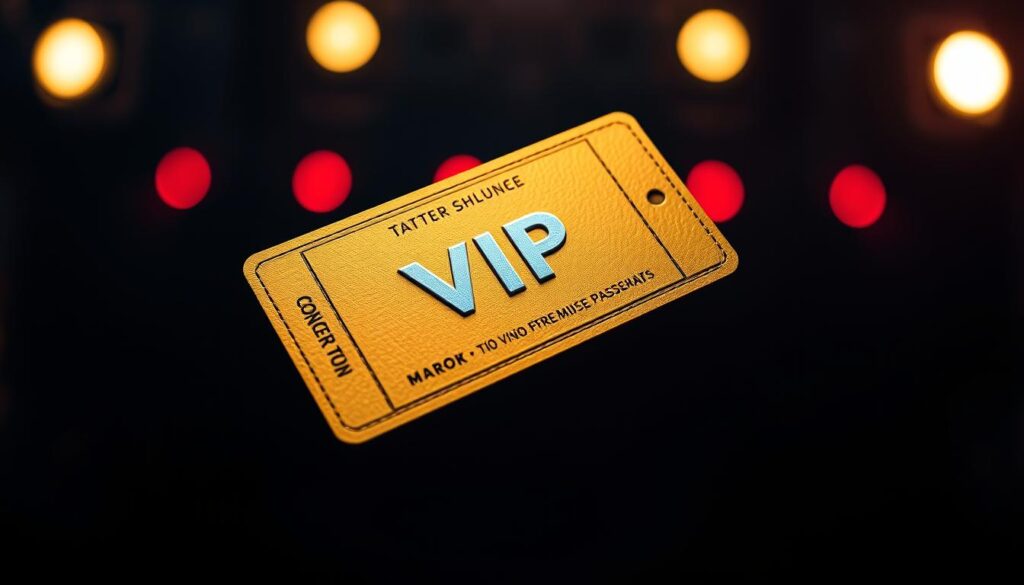 concert vip pass info