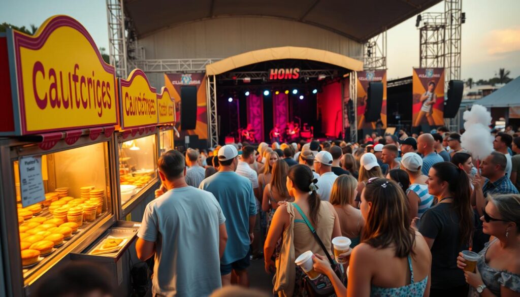 Australian concert food traditions