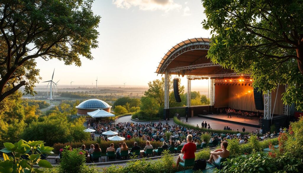 green concert venues