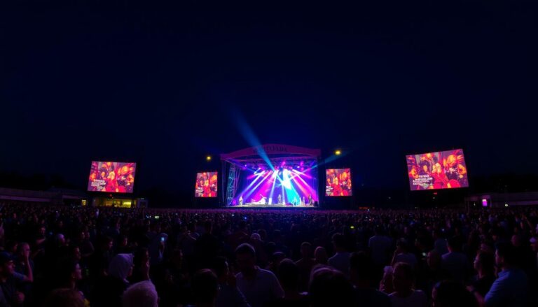 Australia Concerts September 2025 featuring crowds at outdoor music venue